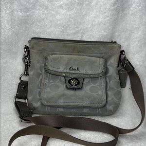 Coach Gray Crossbody Bag